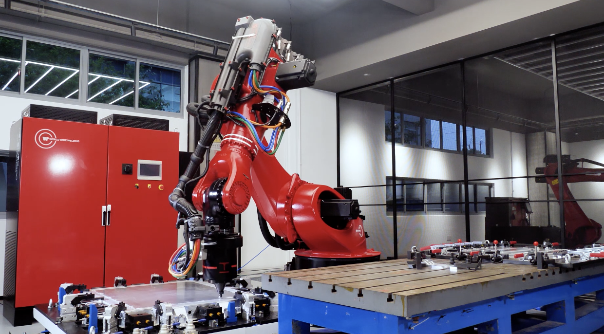 机器人焊接产品片